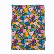 Linen Laundry Bag - Spring Blooms